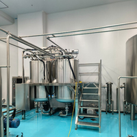 Cuve de brassage électrique en acier inoxydable avec stockage et fermentation
