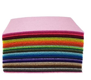<span class=keywords><strong>De</strong></span> fieltro suave hoja <span class=keywords><strong>de</strong></span> tela <span class=keywords><strong>de</strong></span> fieltro <span class=keywords><strong>de</strong></span> Color DIY artesanía - Product Image 2