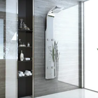 Système de panneau de douche thermostatique en acier inoxydable le plus vendu