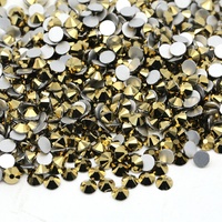 Haute qualité 1440 pièces fantôme lumière cristal pierre autocollant Non Hotfix Strass Applique plat arrière verre Strass pour bricolage artisanat