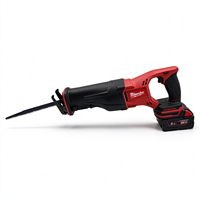 Ensemble d'outils électriques sans fil Milwaukee-tools avec chargeur de batterie, outil d'atelier tout-en-un, stocké dans une boîte à outils Milwaukee Packout