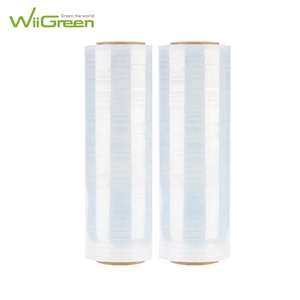 Rollo de Film Estirable Industrial Transparente Negro de 18 Pulgadas x 1500 Pulgadas, Calibre 80, de Polietileno Lineal de Baja Densidad (LLDPE) para Envoltura Plástica a Prueba de Humedad - Product Image 4
