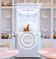 Mesin Pengisi Kapas Mainan Boneka Vertikal Otomatis Penuh Berbahan Logam, Portabel, Mesin Pengisi Build-A-Bear 220V/380V Garansi 1 Tahun