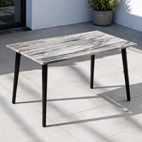 Plateau de table en stratifié phénolique compact HPL OEM ODM, résistant à l'usure, pour hôtel, cantine, comptoir de restauration commerciale
