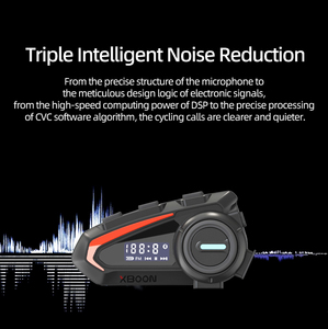 Nouveau casque de moto sans fil K20 casque accessoires de moto casque avec écran LCD Radio FM - Product Image 4