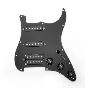 Prewired cào tấm SSH không ồn ào gốm Pickup Humbucker Guitar nạp Pickguard cho ST guitar điện