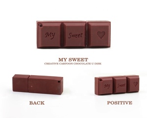 2.019 New Chocolate Pen 16GB 64GB 32GB USB Drive 4GB 8GB <strong>Flash</strong> PenDrive <strong>Memory</strong> Stick Creative - Product Image 5