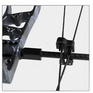 Arc composite FAKA FH28 en aluminium - Convient pour la chasse 50-80 Lbs. 75 % d'effort réduit pour tirer sur des lignes de 25 à 30 pouces FH28 FH28 - Product Image 5