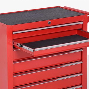 Banc de travail industriel robuste à grande capacité avec tiroir et panneau perforé pour outils - Product Image 4