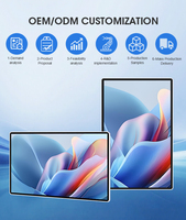 AWSTOUCH Moniteur mural LCD 4K de 21,5 à 100 pouces pour affichage dynamique, compatible avec la mise à jour publicitaire à distance via mobile et PC