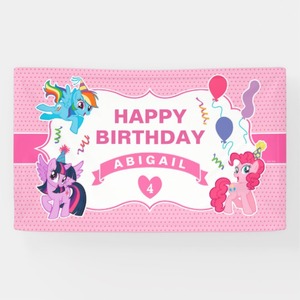 Texte personnalisé de haute qualité Photo PVC vinyle impression bannière joyeux <span class=keywords><strong>anniversaire</strong></span> bannière dans n'importe quelle taille - Product Image 6