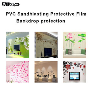 PVC phun cát băng trắng tự dính đá khắc cát nổ Vinyl - Product Image 6