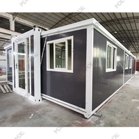 Maison conteneur moderne personnalisable avec 2 chambres à coucher Maison modulaire conteneur de luxe de 20 pieds 40 pieds
