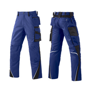 Pantalones de trabajo de electricista con resaltador de impresión en relieve y bolsa colgante con llave Pantalones de trabajo con múltiples bolsillos resistentes al desgaste - Product Image 3