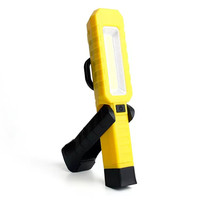 Nouvelle lampe de travail magnétique LED COB, lampe torche LED portable pratique pour l'extérieur, lampe de travail COB pour l'inspection de voiture et de garage