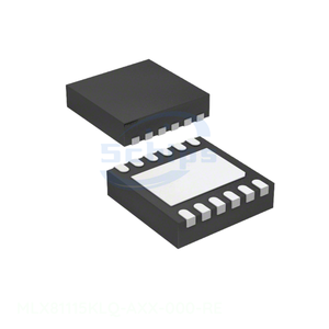 Componente Electrónico de Canal de Distribución del Fabricante MLX81115KLQ-AXX-000-RE 12 VFDFN Placa Expuesta Integrada - Product Image 1