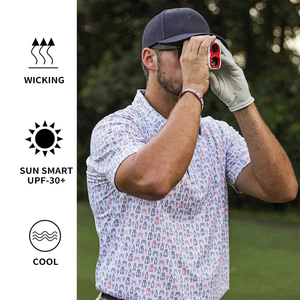 定制高品质您的品牌标志衬衫快干升华印花92% 涤纶8% 氨纶运动高尔夫马球t恤 - Product Image 2