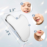 Outil de massage Gua Sha en acier inoxydable de qualité supérieure UMI, rouleau de glace pour le visage pour une relaxation ultime, soin de la peau, usage domestique