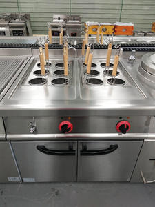 12 Cestas Comercial Nuevo Estilo Vertical Eléctrico Italia Pasta Noddle Cooker con Gabinete de Cocina Planchas <span class=keywords><strong>para</strong></span> Carne Plato Plano - Product Image 2