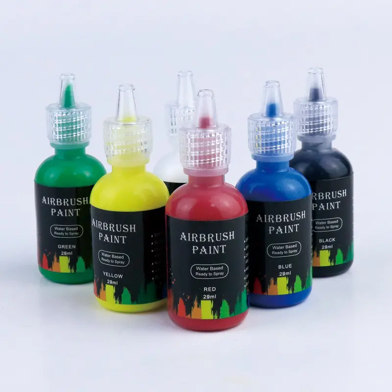Body Painting Ink for Tattoo Nail Art Waterproof Temporary Lasting Make up Airbrush Painting Inks