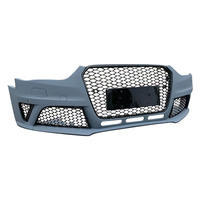 Kits de Parachoques Delanteros A4 S4 al por Mayor, Estilo RS4, con Rejilla Negra para Audi A4 S4 B8.5 2013 2014 2015 2016
