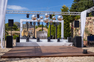 Plataforma de escenario móvil rectangular de instalación rápida y duradera para conciertos, plataforma de ensamblaje, estructura de escenario, plataforma para eventos. - Product Image 2