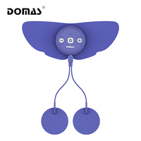 DOMAS Appareil TENS sans fil portable à 26 modes et 25 niveaux d'intensité, stimulateur électrique corporel pour soulagement de la douleur et physiothérapie, Type C