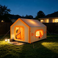 Tente gonflable Easy Set Drop Stitch, maison de camping portable avec fenêtres, tentes gonflables pour le camping