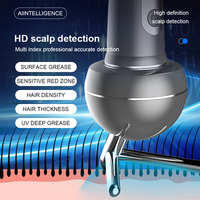 Analyseur de peau facial IA, 22 paramètres testés, utilisation commerciale en salon de beauté, pixels HD, appareil portable d'analyse de la peau 3D, analyse du cuir chevelu