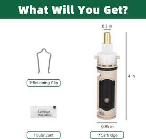 最畅销的现代设计黄铜塑料水龙头线轴1222更换墨盒，用于<span class=keywords><strong>Moen</strong></span>/单手柄Posi Temp浴室水龙头 - Product Image 5