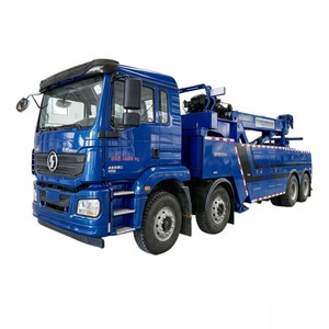 Camion de dépannage SHACMAN F3000 Rotator 8x4 avec grue hydraulique robuste pour le sauvetage - Product Image 1