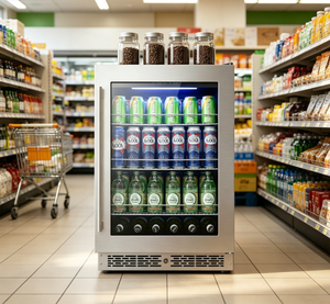 Réfrigérateur Commercial en Promotion, Vitrine Réfrigérée Commerciale, Réfrigérateur de Présentation de Boissons pour Supermarchés et Magasins de Proximité - Product Image 1