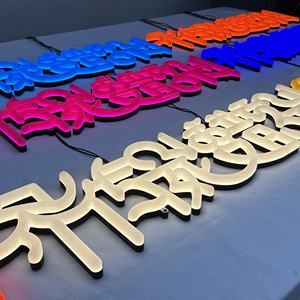 Insegna Acrilica LED a Colori Completi con Lettere Luminose 3D in Acrilico, Design Gratuito Premium | Insegna Luminosa 3D con Lettere a Canale - Product Image 4