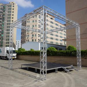 เวทีทำจากไม้แบบแยกส่วนปรับความสูงได้ทำจากอะลูมิเนียมดีเจ - Product Image 2