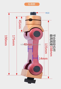 Có thể điều chỉnh phay Vise dừng, CNC Mill công việc dừng phần định vị máy phay định vị - Product Image 3