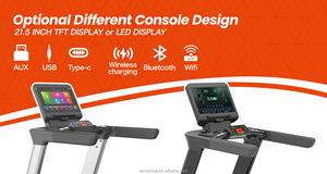 <span class=keywords><strong>Tapis</strong></span> roulant commercial Lijiujia Factory Wholesale AC Motor <span class=keywords><strong>22</strong></span> Auto Incline 24KM Fitness Equipment TFT 200KG - Product Image 3