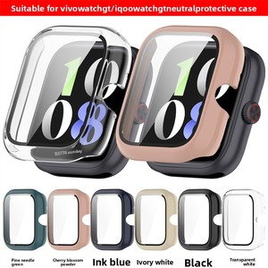 Funda todo en uno con protector de pantalla para Vivo <span class=keywords><strong>Watch</strong></span> <span class=keywords><strong>GT2</strong></span>/IQOO <span class=keywords><strong>Watch</strong></span> <span class=keywords><strong>GT2</strong></span>: resistente a los arañazos, ajuste perfecto y opciones multicolor - Product Image 4