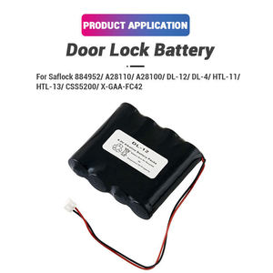 ก้อนแบตเตอรี่ A28110สำหรับตู้นิรภัยอัลคาไลน์6.0V 2850mAh ไม่สามารถชาร์จได้สำหรับประตูรถยนต์ - Product Image 2