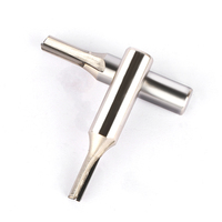 Fraiseuses PCD pour le fraisage du bois CNC, en carbure, 2 flûtes, 45HRC, support ODM/OEM personnalisé pour le MDF et le bois massif