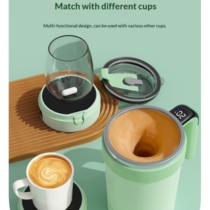 Produit tendance, logo personnalisé, tasse à café à agitation automatique magnétique, tasse à mélanger en acier inoxydable, tasse à agitation automatique - Product Image 5