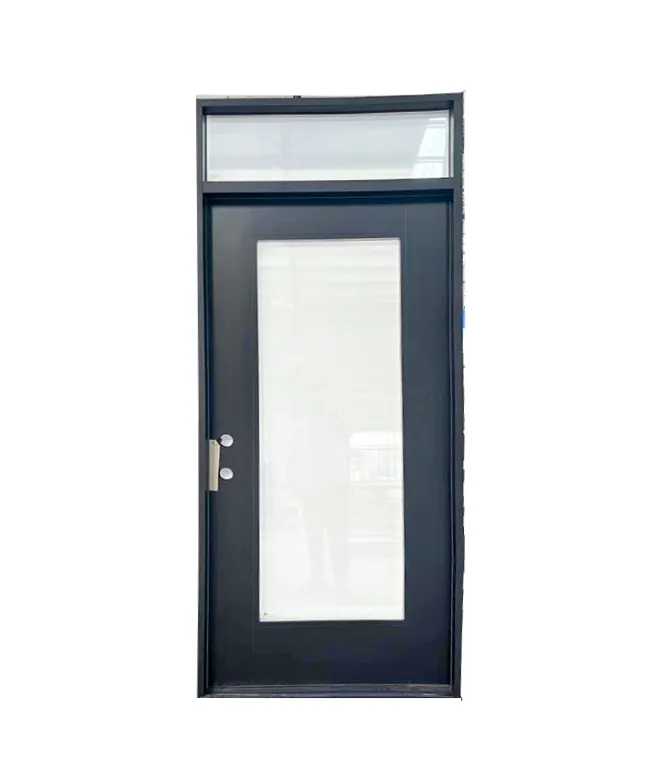 Fangda Hot Sale dekorative Tür verkleidung Port Außen Glasfaser Tür einheit