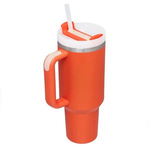 New 2.0 Adventure Stainless Steel 40 oz Vacuum Insulated <b>Travel</b> <b>Mug</b> <b>with</b> Lid <b>Handle</b> Straws in Various Colors - Product Image 3