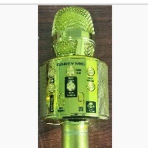 Party Mic Portable Karaoke <b>Microphone</b> Metal Body Recording Share Function 858L - Product Image 5