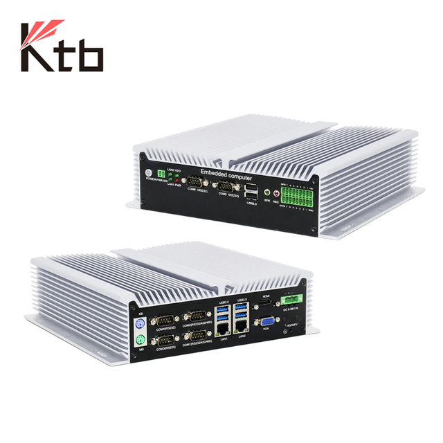 KTB Industrial Pc I5 I7 Industrial Mini Pc 6usb Industrial Control Computer 2LAN 6COM for Dual Display Industrial Pc