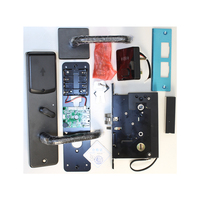 Serrure de porte d'hôtel Locstar de bonne qualité avec carte RFID M1 déverrouillée, économiseur d'énergie et encodeur intégré