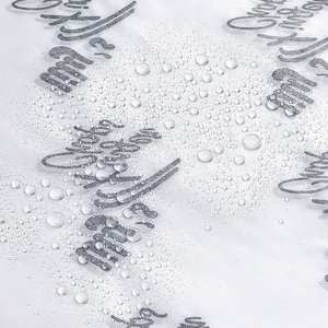 กระดาษห่ออาหารเคลือบ PE กันไขมัน เกรดอาหาร สำหรับบรรจุภัณฑ์แฮมเบอร์เกอร์ แซนวิช พิซซ่า และขนมขบเคี้ยว พร้อมโลโก้ตามสั่ง - Product Image 6