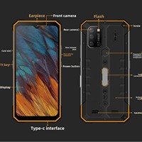 Émetteur-récepteur vidéo mobile étanche IP68 pour situations d'urgence