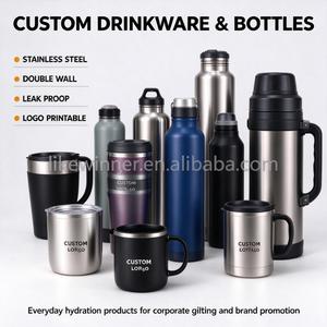 Vaso Térmico Personalizado al por Mayor con Logotipo, 40 oz, con Asa, Acero Inoxidable 304, Aislado al Vacío, para Regalos Promocionales en Ferias Comerciales - Product Image 6