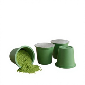 Instant Quick Brew Matcha Capsules Time Saving Green Tea Pods Compatible Nespresso Dolce Gusto Single Serve Office Home - Product Image 1