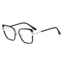MS 83602 Classique Oeil de Chat Grand Monture Lunettes de Designer pour Femmes Bloquant la Lumière Bleue Logo Personnalisé Montures de Lunettes Optiques de Mode